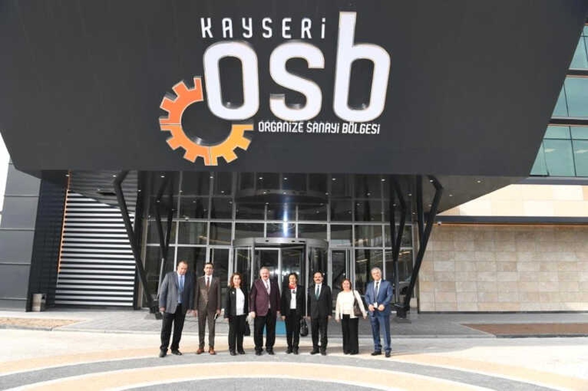 Bilim Sanayi ve Teknoloji Bakanlığı, Bilim ve Teknoloji Genel Müdürü\'nden Kayseri Osb\'ye Ziyaret