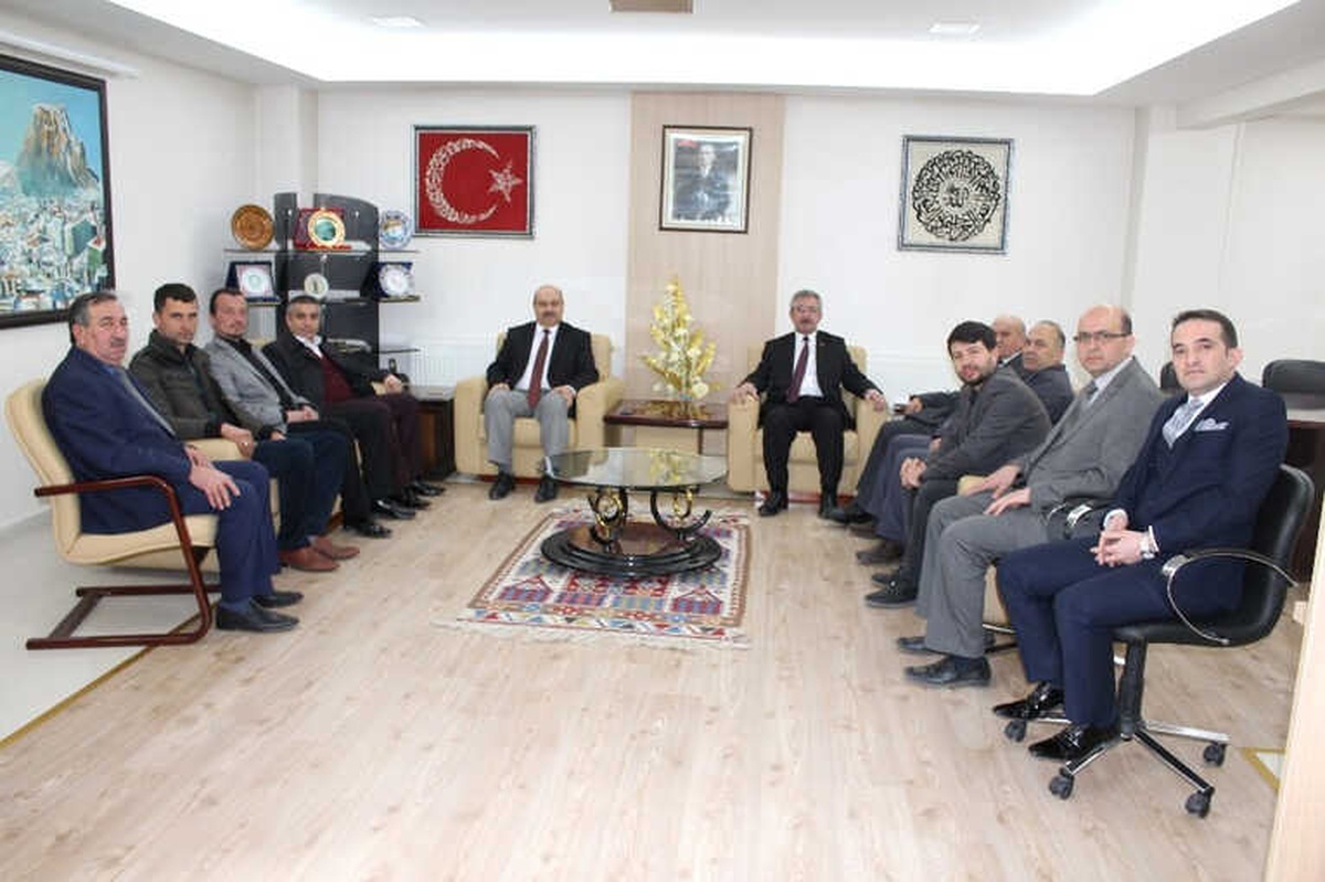 Bolvadin Esnaf Odası\'ndan Esob Başkanı Konak\'a Ziyaret