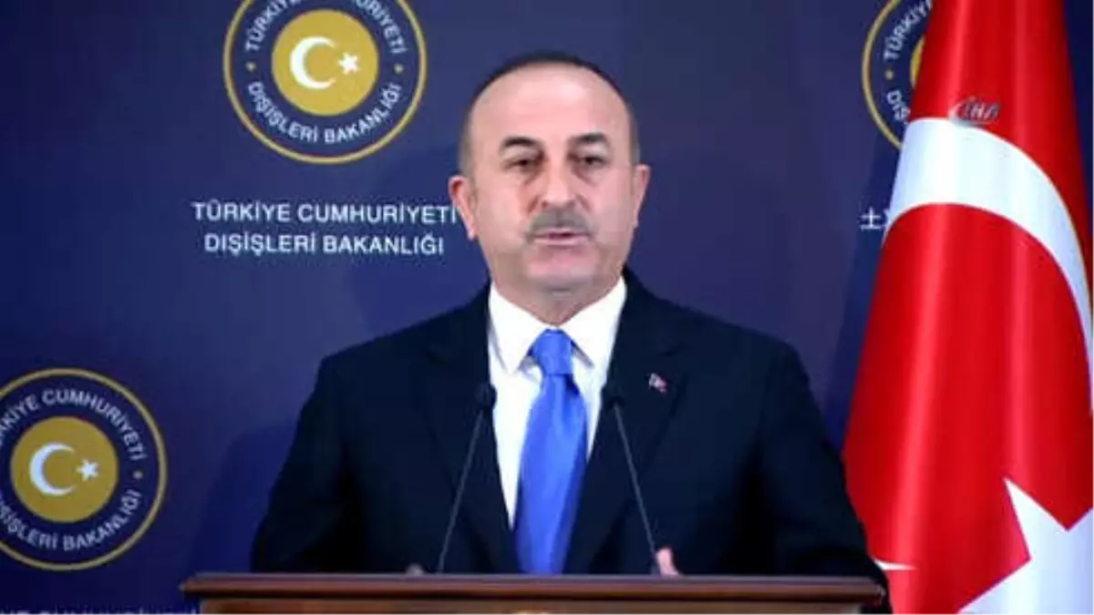 Dışişleri Bakanı Çavuşoğlu: "Ypg Menbiç\'ten Çıkıp Fırat\'ın Doğusuna Geçtikten Sonra ABD ile Adım...