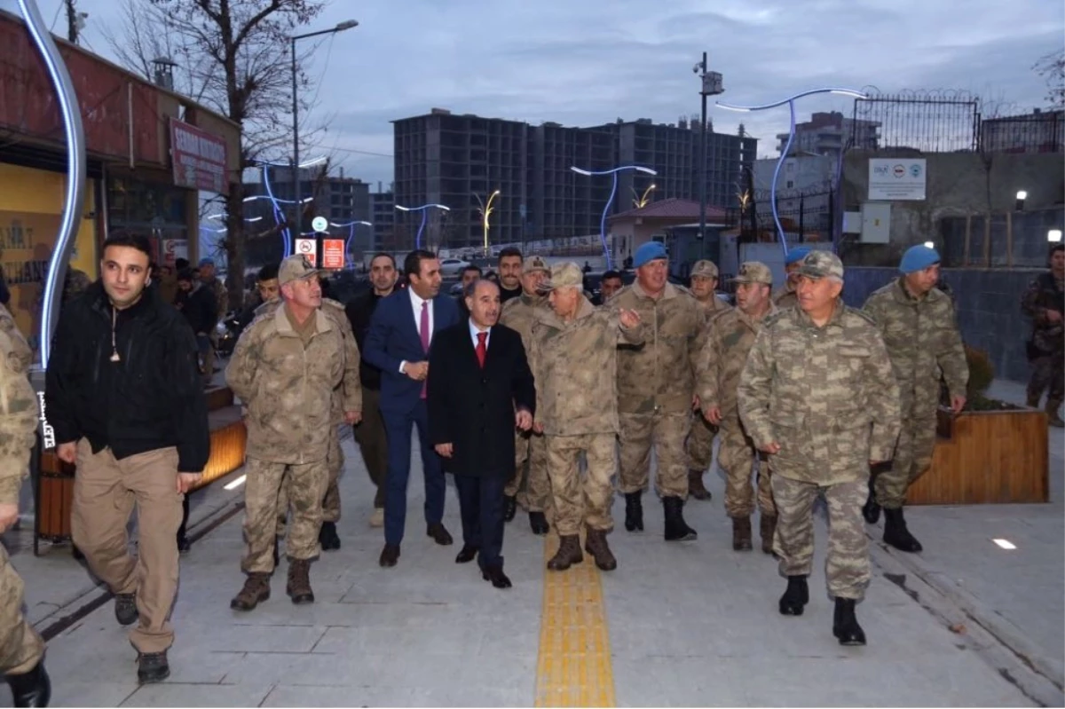 Jandarma Genel Komutanı Orgeneral Arif Çetin, Şırnak\'ta