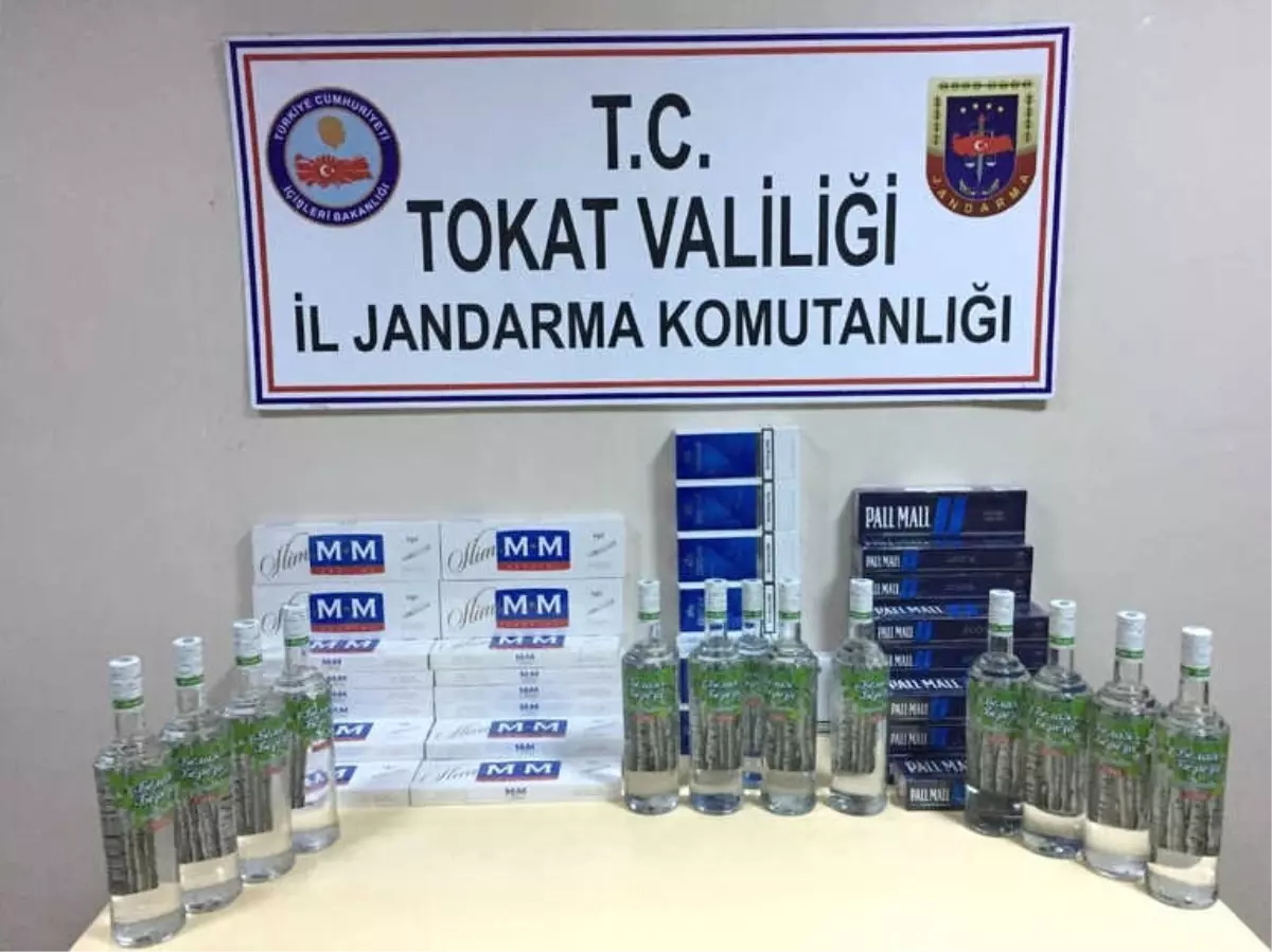 Jandarmadan Sigara ve Alkol Kaçakçılarına Operasyon