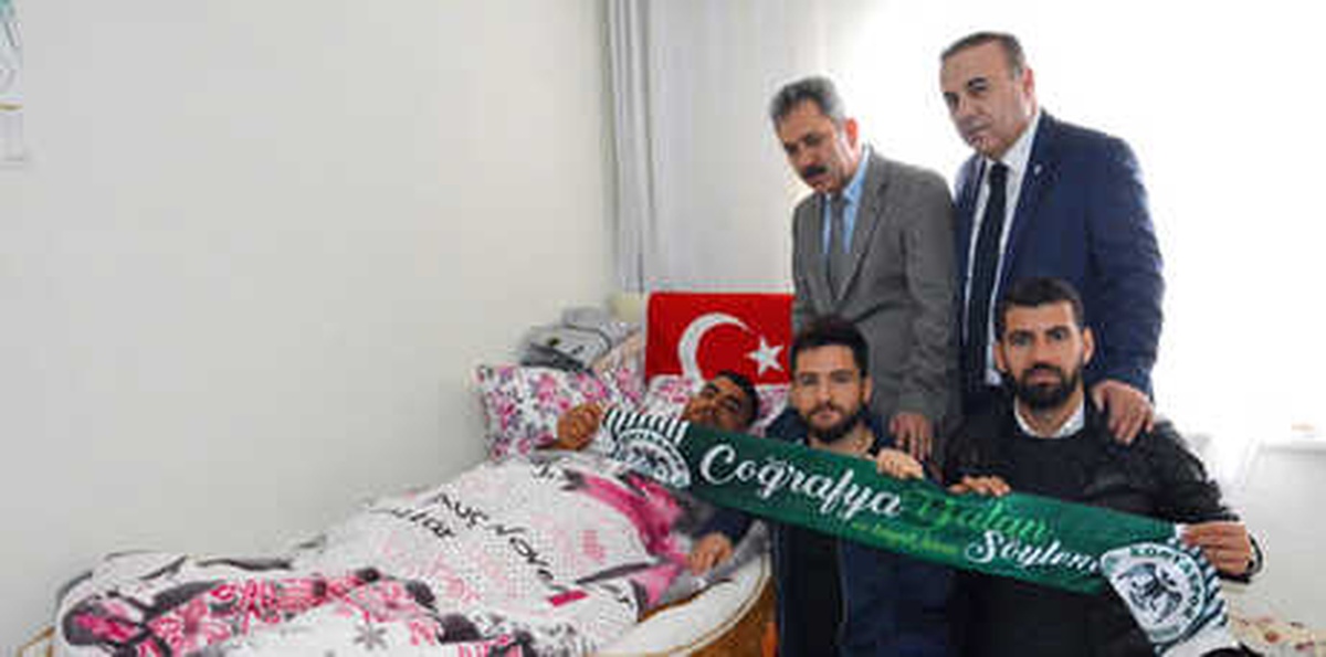 Konyaspor\'dan Afrin Gazisine Ziyaret