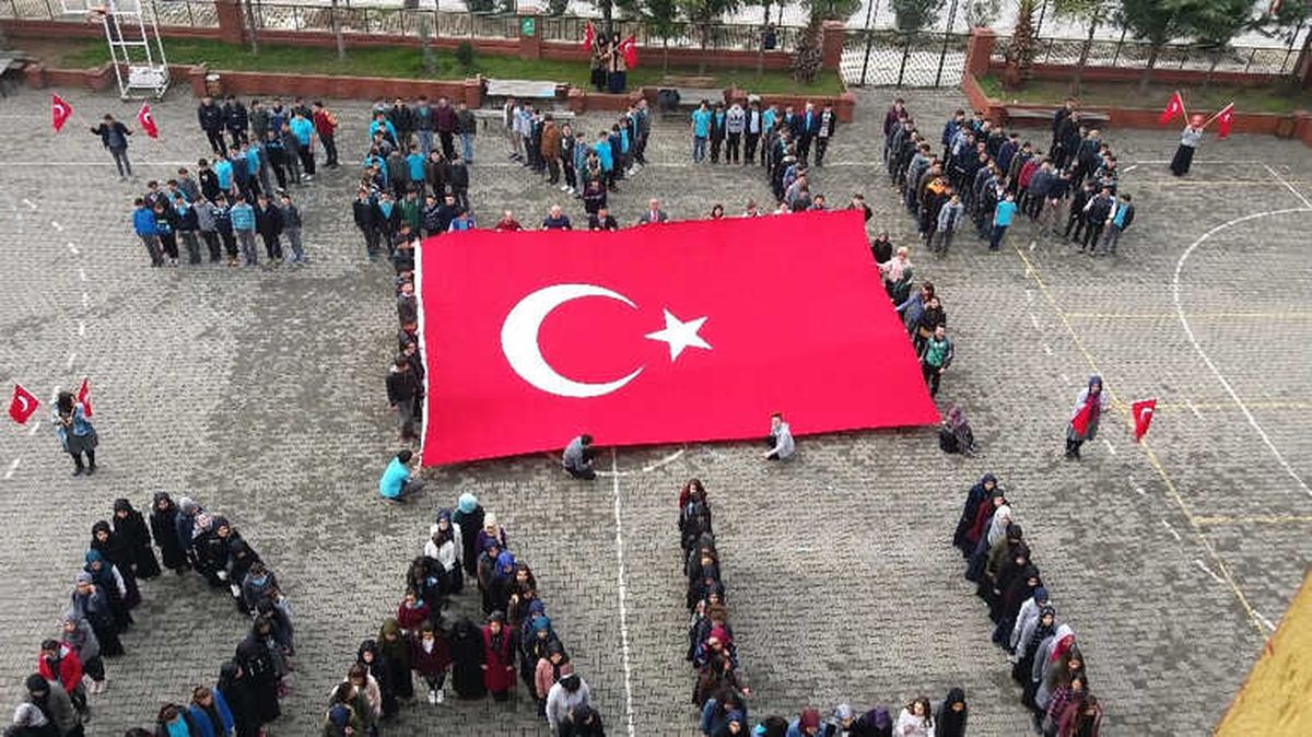 Öğrencilerden Dua ve Hatimlerle Afrin Mesajı