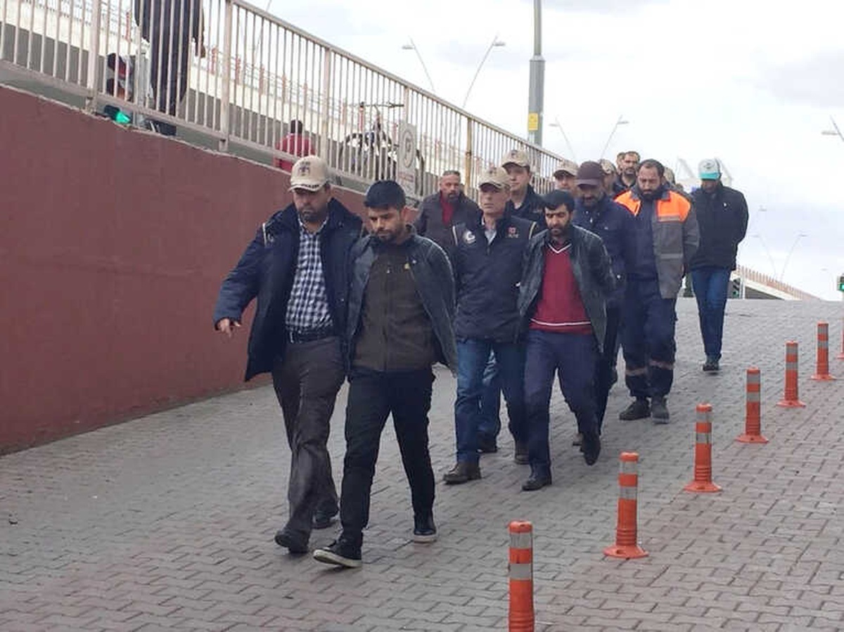 PKK Propagandası Yapanlar Adliyeye Sevk Edildi
