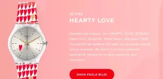 Sevgililer Gününe Özel Swatch, Hearty Love Yağmuru Yağacak