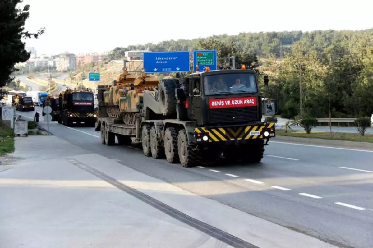 Sınıra Tank Sevkiyatı