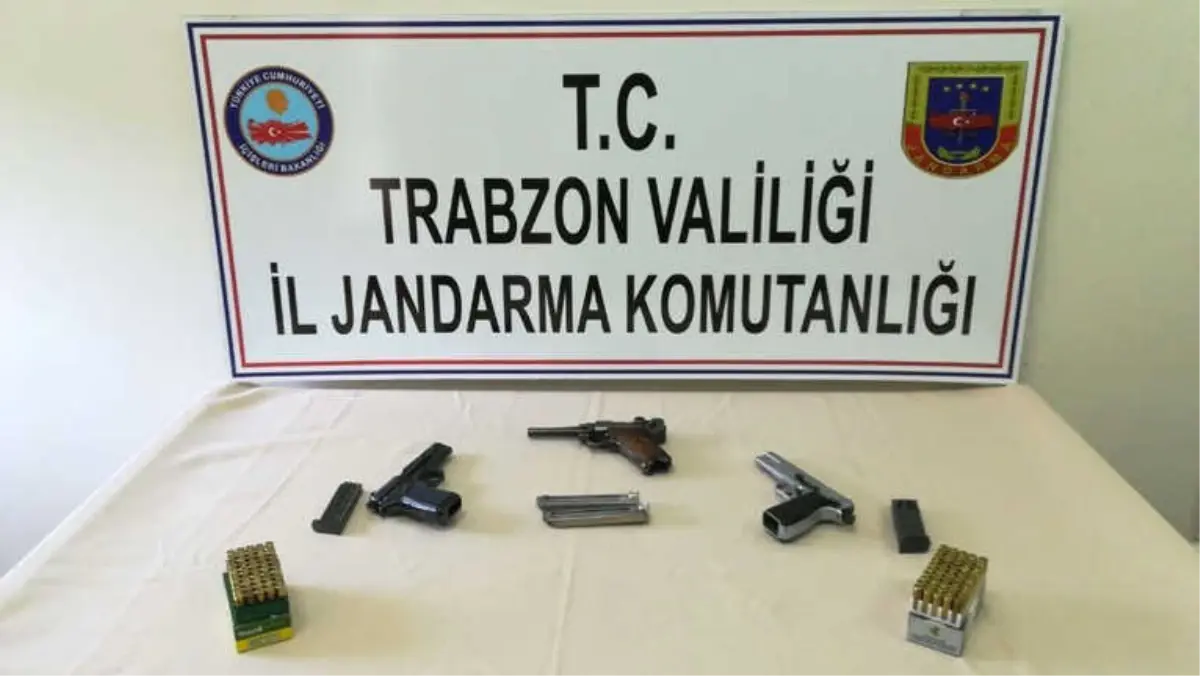 Trabzon\'da Kaçak Silah Operasyonu