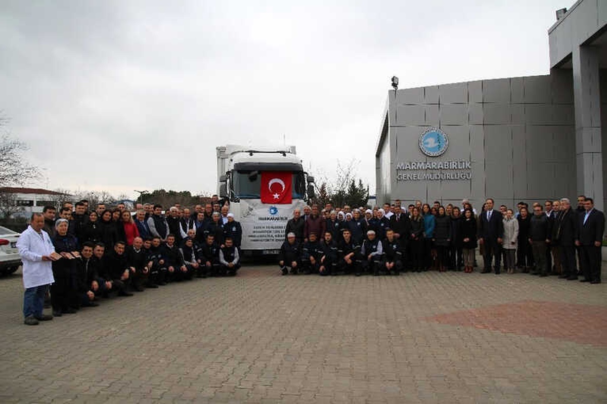 Zeytin Üreticisinden "Zeytin Dalı"Na Destek