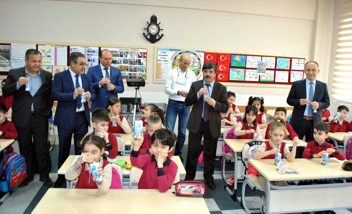 Zonguldak\'ta "Okul Sütü Projesi"