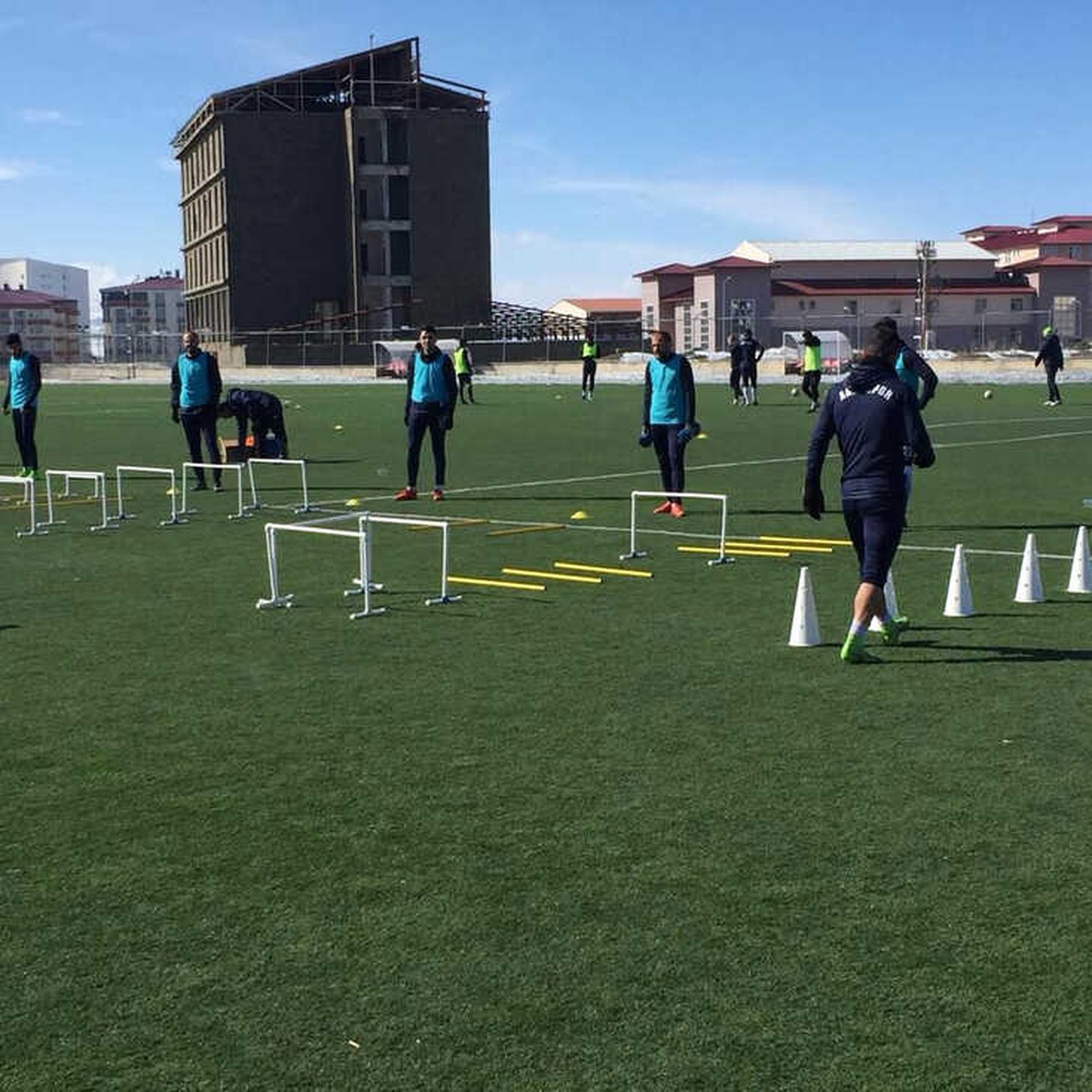 Ağrı 1970 Spor, Bağlar Belediye Spor Maçı Hazırlıklarını Tamamladı