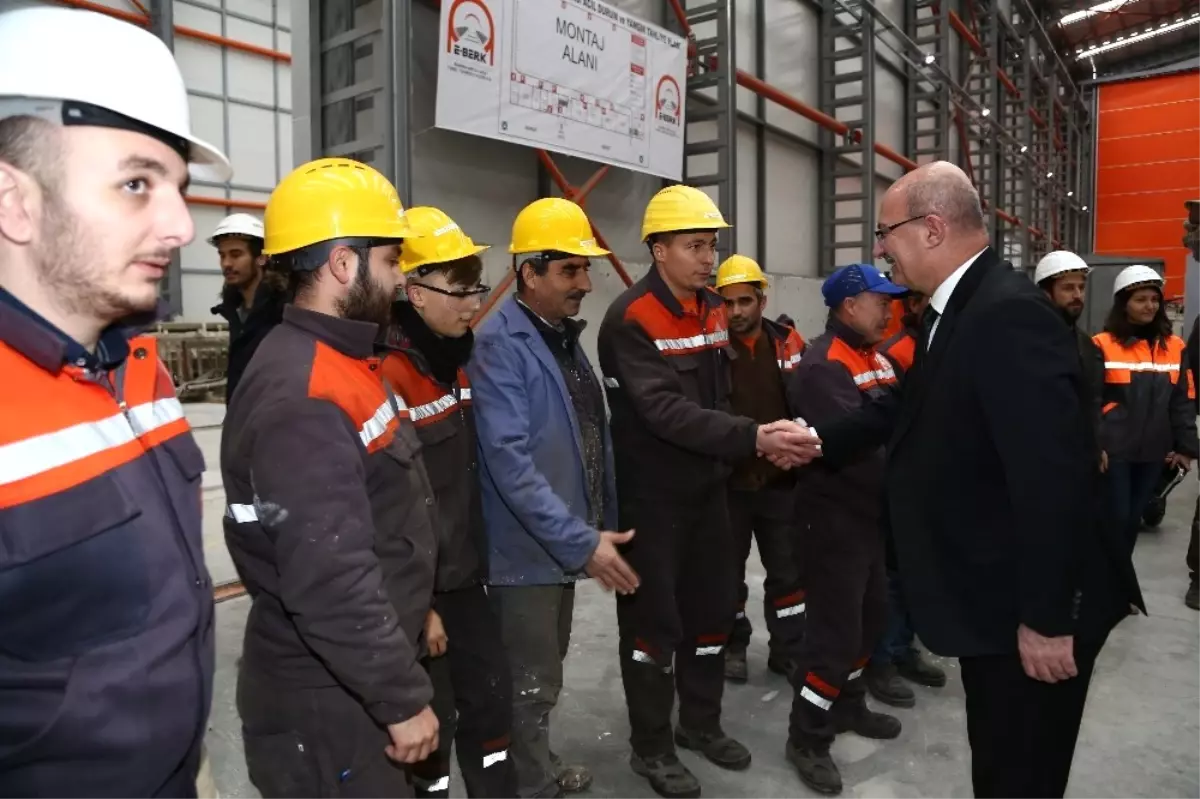 ATO Başkanı Baran, İlk Yerli Tünel Açma Makinesini İnceledi