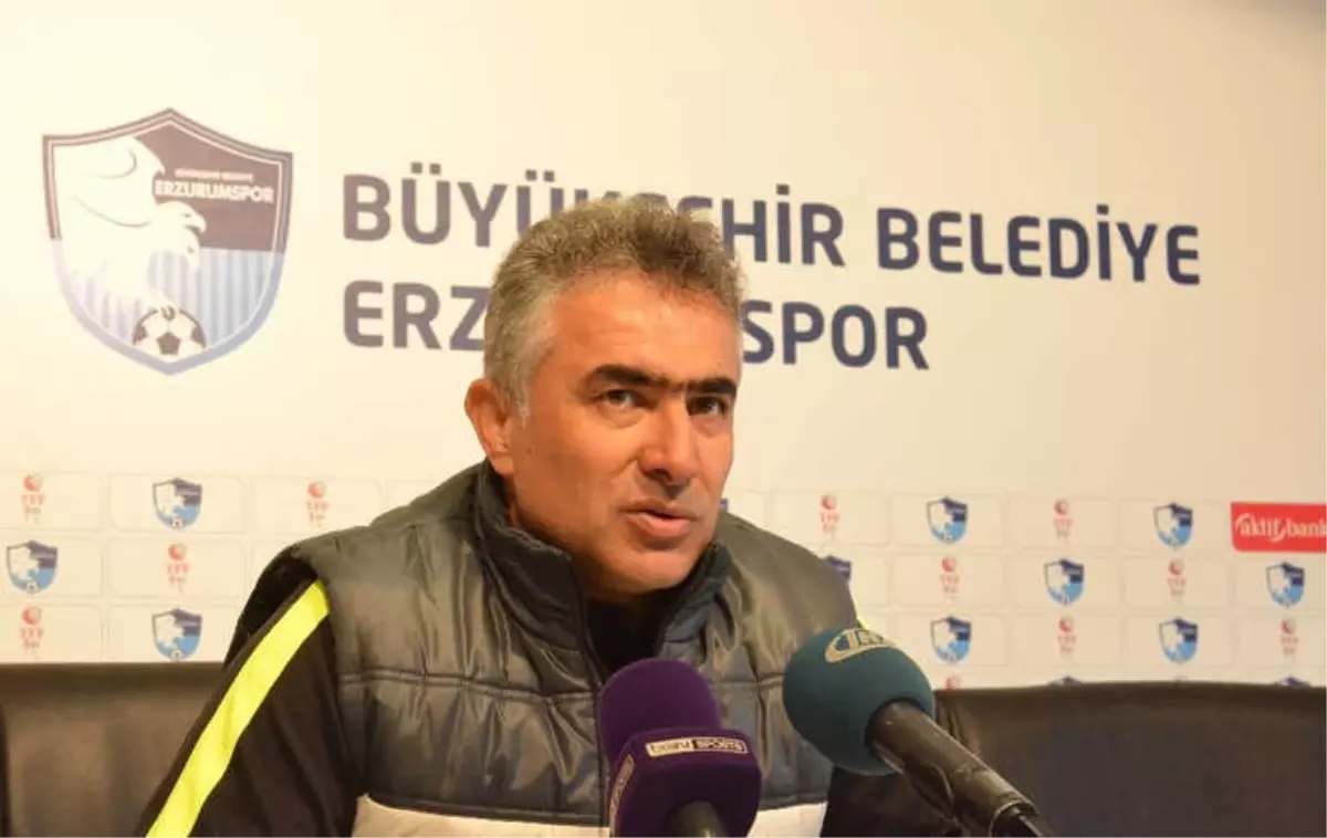 B.b. Erzurumspor - Gaziantepspor Maçının Ardından