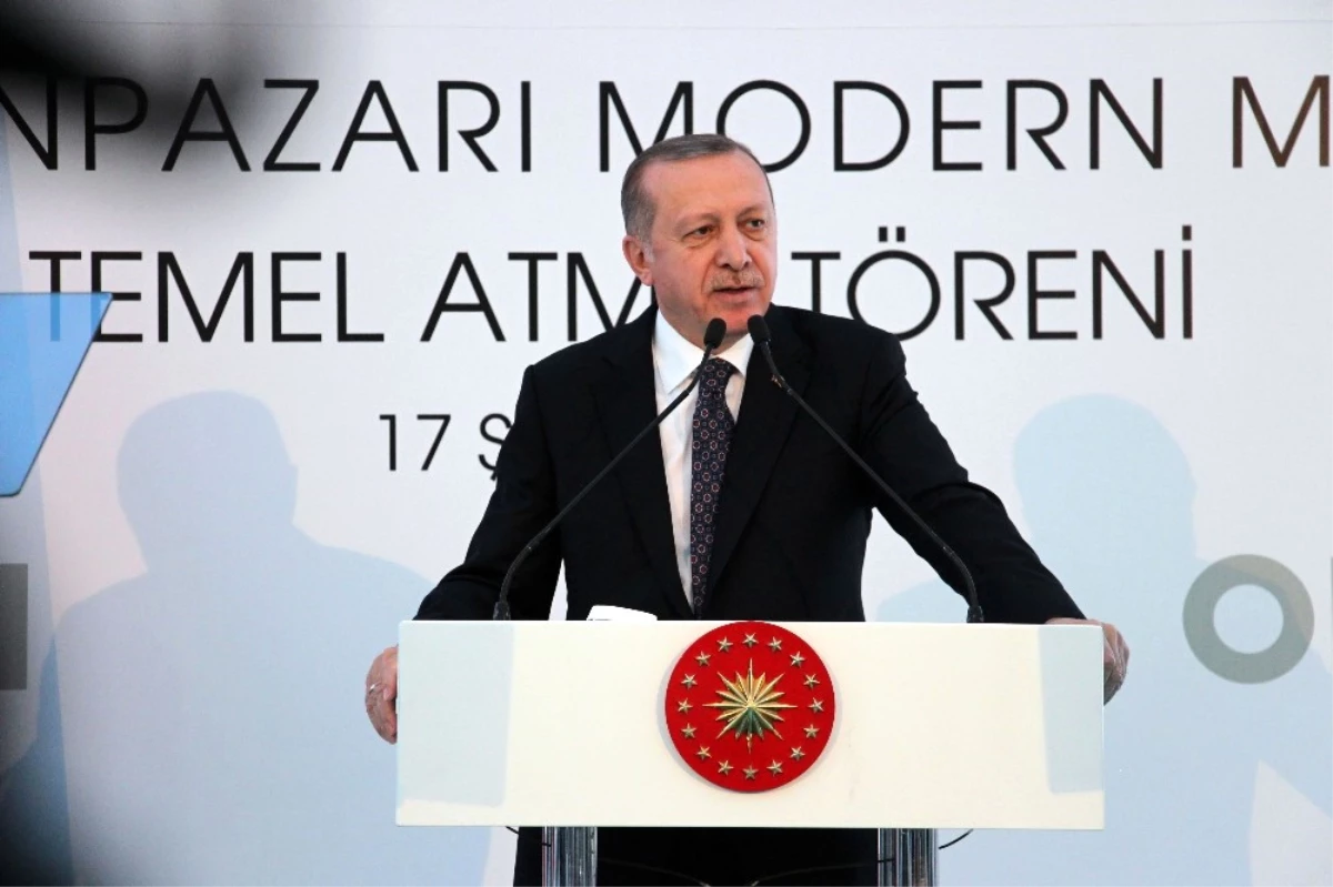 Erdoğan, Odunpazarı Modern Müze\'nin Temel Atma Törenine Katıldı