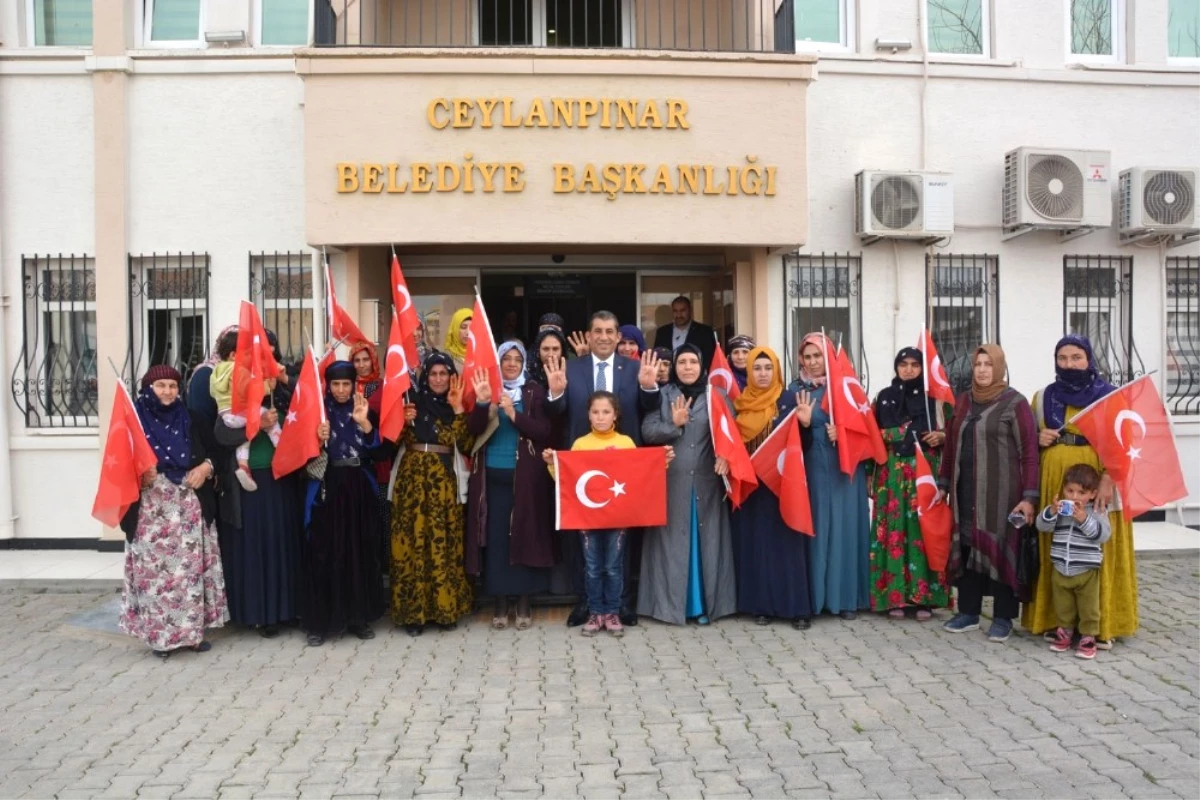 Kadınlardan Afrin Harekatına Destek