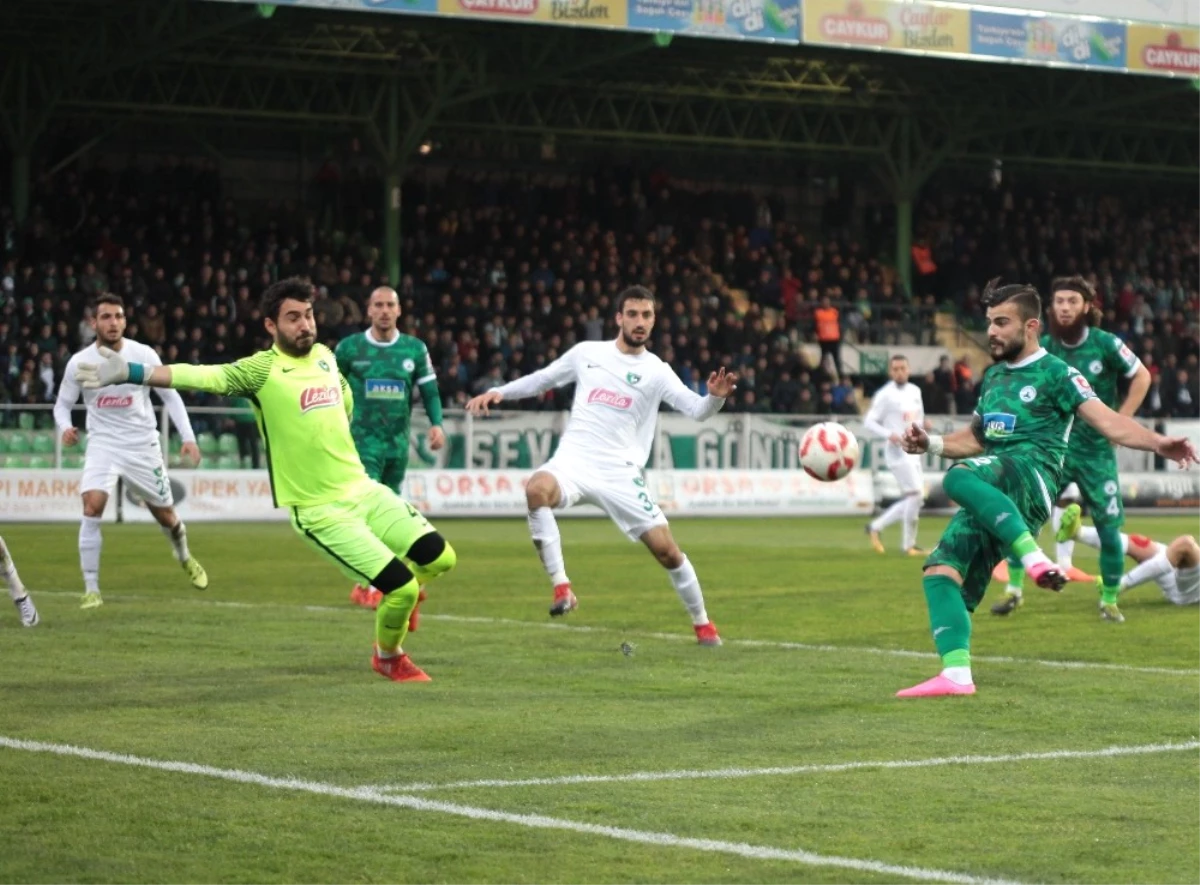 Spor Toto 1. Lig: Akın Çorap Giresunspor: 0 - Denizlispor: 2