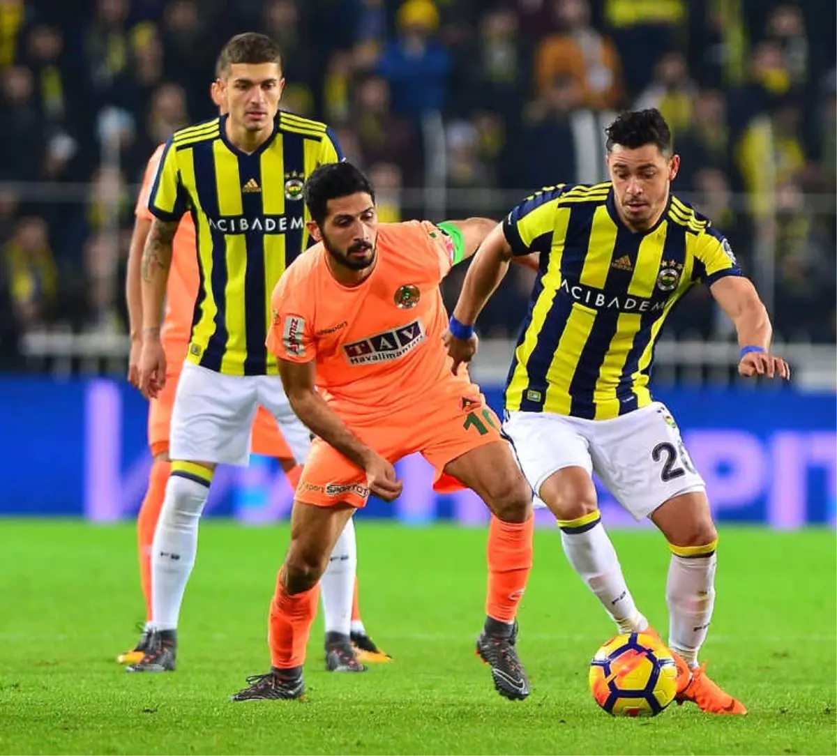 Spor Toto Süper Lig: Fenerbahçe: 3 - Aytemiz Alanyaspor: 0 (Maç Sonucu)