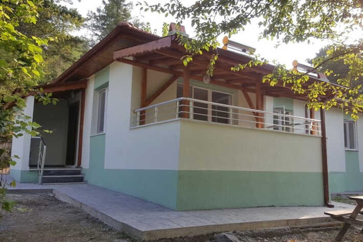 Yığılca\'da Bina Onarım Çalışmaları Tamamlandı