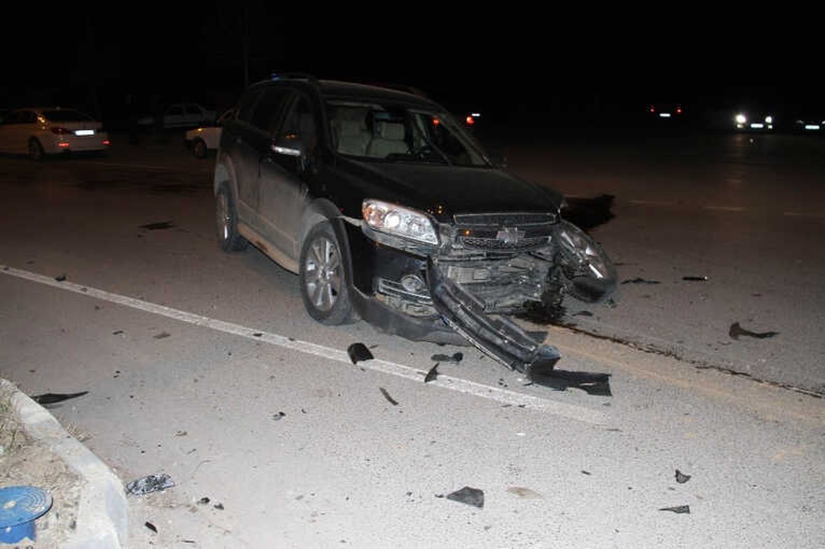 Cip ile Otomobilin Çarpıştığı Kaza Güvenlik Kamerasında