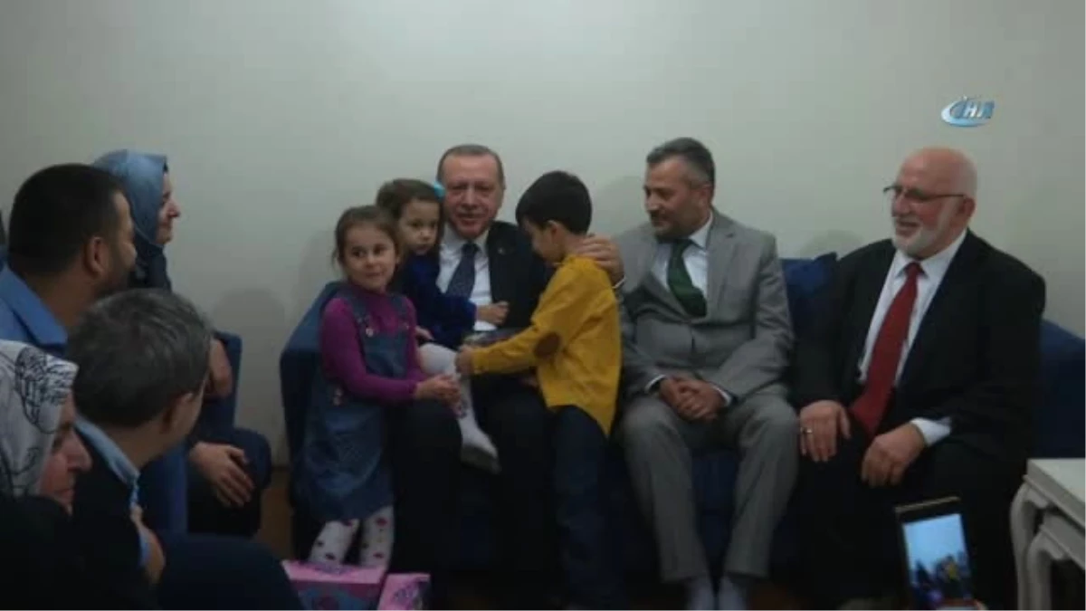 Cumhurbaşkanı Erdoğan 15 Temmuz Gazisini Ziyaret Etti