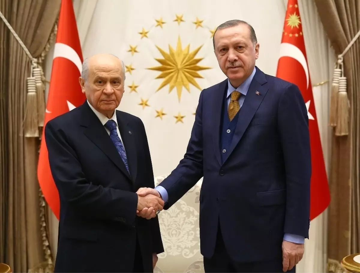 Erdoğan-Bahçeli Görüşmesi 45 Dakika Sürdü