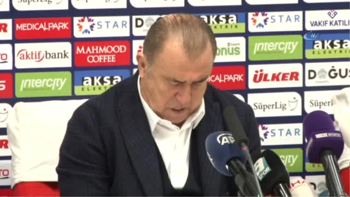 Fatih Terim: "Bu Futbol Galatasaray\'a Yakışmadı" -1-