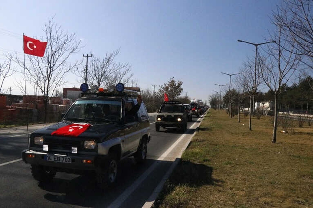 Offroad\'culardan Mehmetçiğe Destek Konvoyu