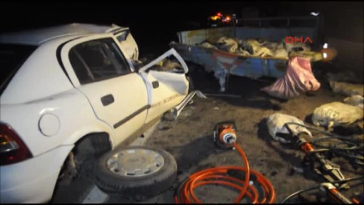 Tekirdağ Malkara\'da Trafik Kazası: 1 Ölü, 3 Yaralı