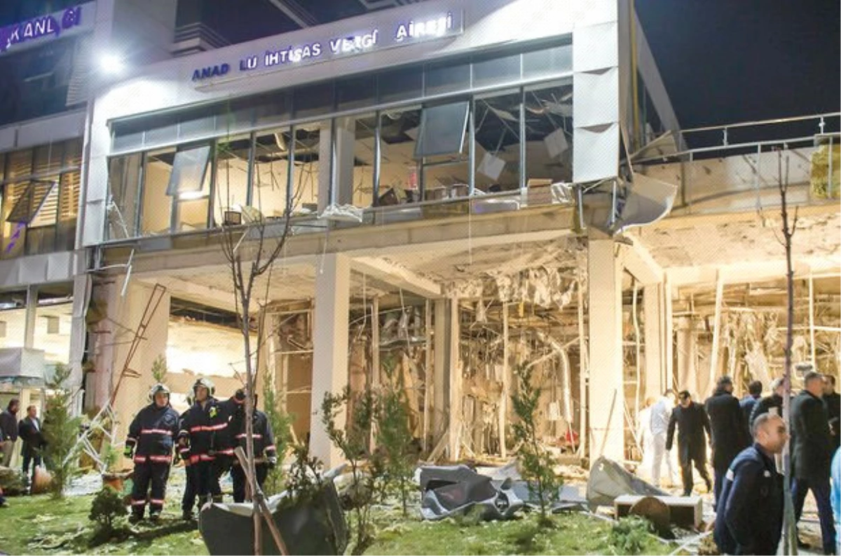 Vergi Dairesindeki Bombalı Saldırıyı Terör Örgütü YAT\'ın Yaptığı Ortaya Çıktı