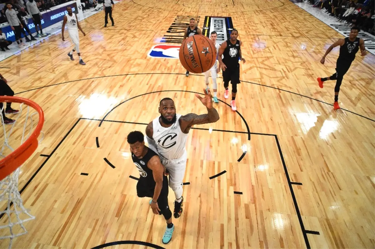 All Star\'da Kazanan Lebron James\'in Takımı