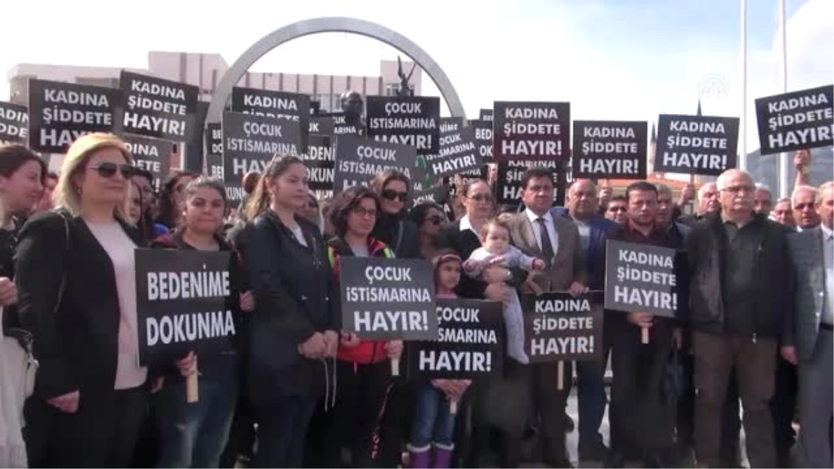 Antalya\'da Çocuk İstismarı Protesto Edildi