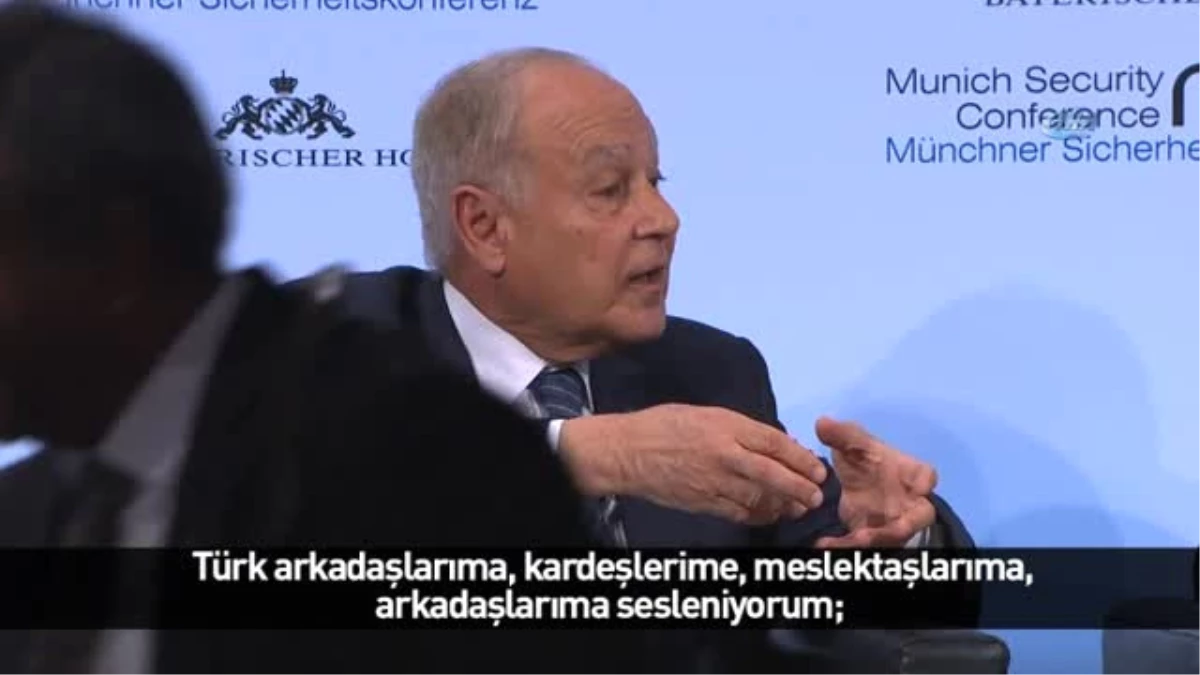 Bakan Çavuşoğlu\'ndan Arap Birliği Genel Sekreteri Ebu Gayt\'a Afrin Tepkisi