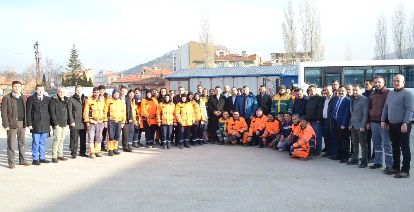 Başkan Bakıcı, Temizlik İşleri Müdürlüğü Personeli ile Bir Araya Geldi