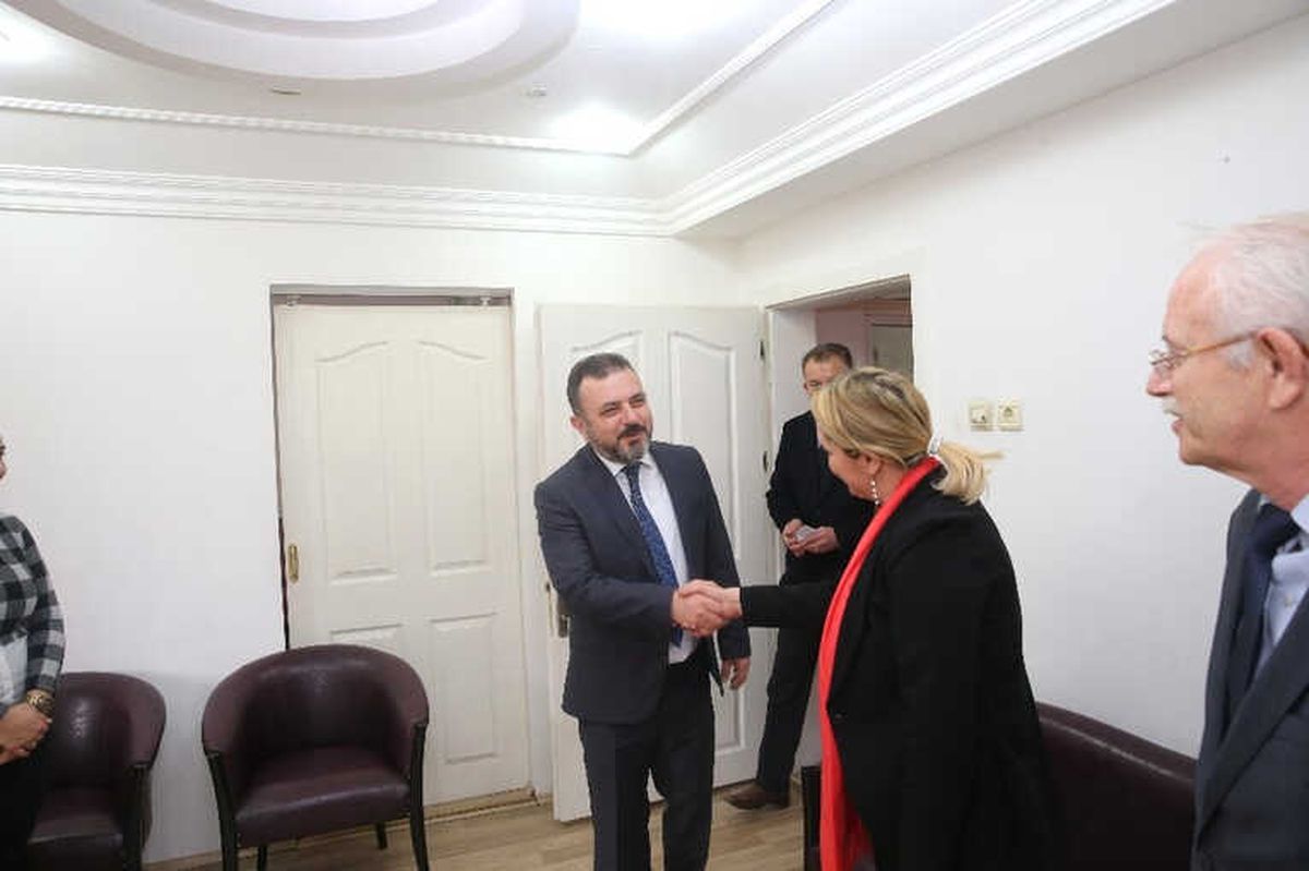 Başkan Ercan Ziyaretlerine Devam Ediyor