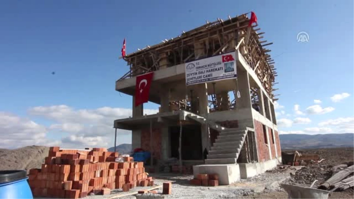 Camiye "Zeytin Dalı Harekatı Şehitleri" İsmi Verildi