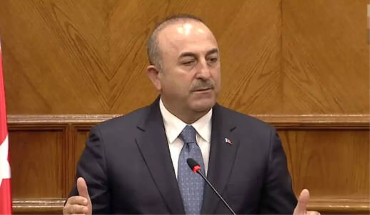 Dışişleri Bakanı Çavuşoğlu: "Eğer Rejim Ypg\'yi Temizlemek İçin Girerse Problem Yok. Ypg\'yi Korumak...