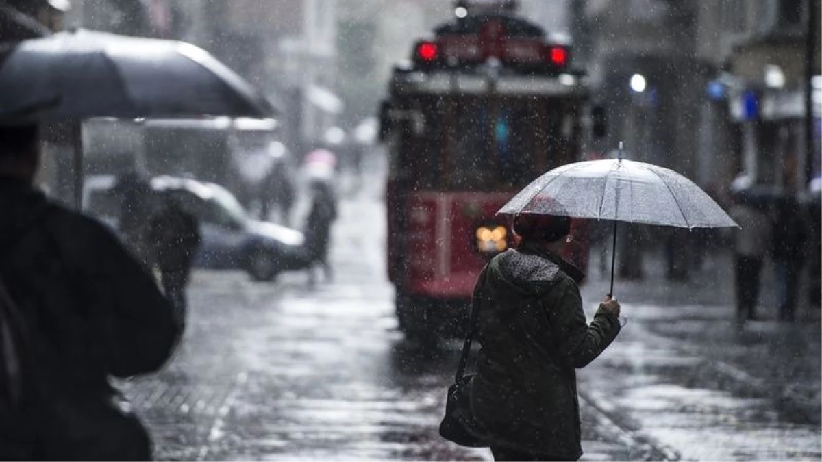 Meteoroloji Uyardı! İstanbul\'a Pazar Günü Karla Karışık Yağmur Geliyor