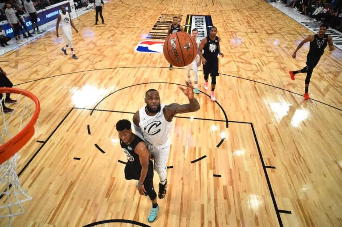 Nba All Star\'da Kazanan Lebron James\'in Takımı