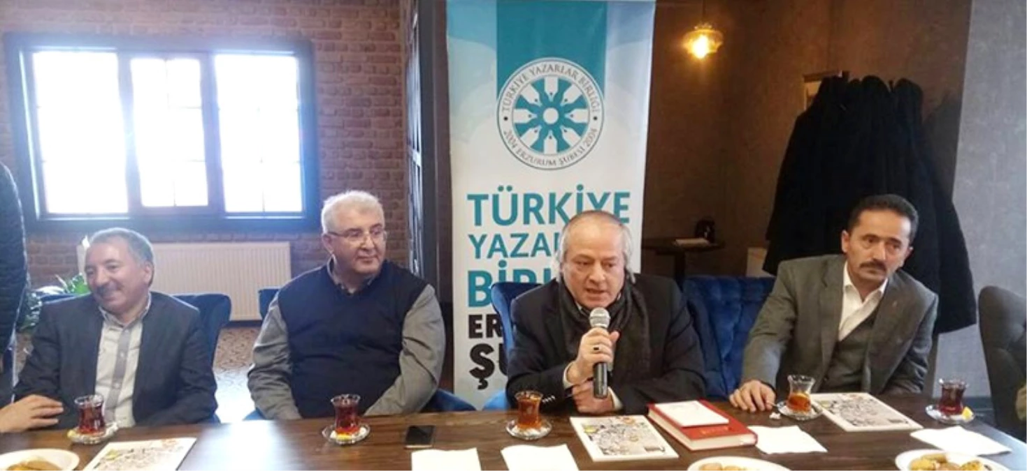 Tyb Erzurum Şubesi\'nin Edebiyat Dergisi Hüma Tanıtıldı