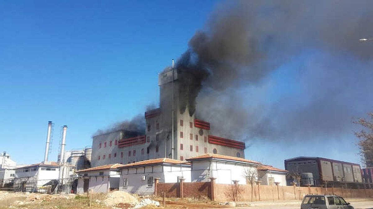 Yağ Fabrikasında Korkutan Yangın
