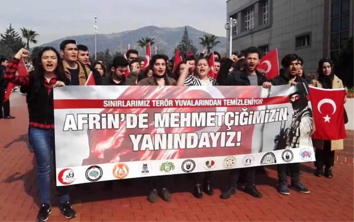 Adü\'lü Gençler Afrin\'de Mehmetçiğin Yanında