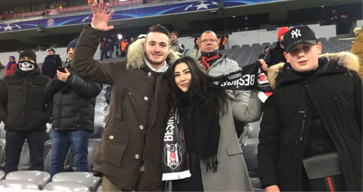 Allianz Arena "Beşiktaş" Sesleriyle İnledi