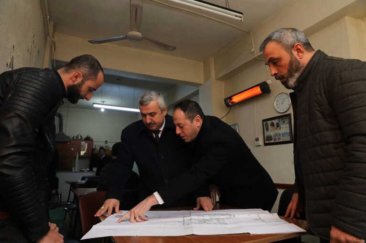 Başkan Baran, Otoban Üstü Camii\'ni İnceledi