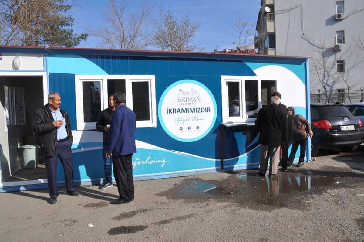 Batman\'da Sıcak Çorba İkramı Yılın 9 Ayı Hizmette
