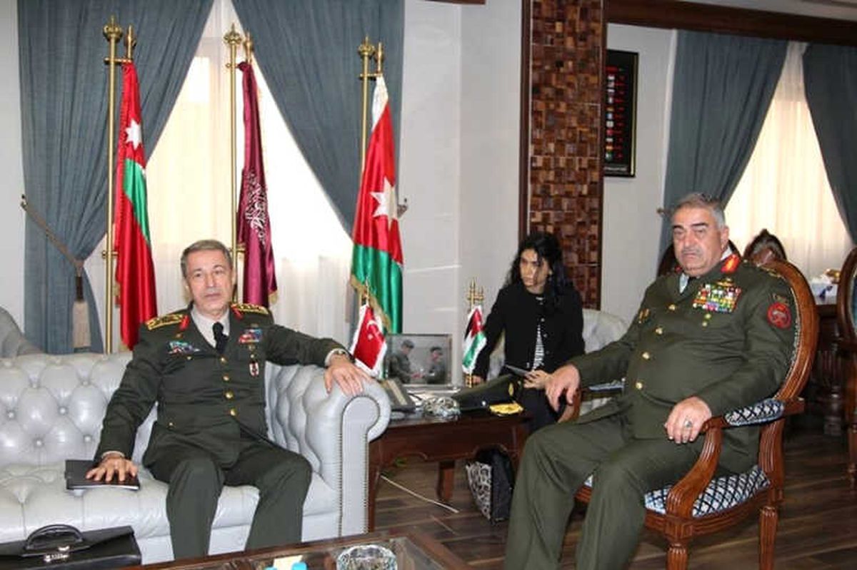 Genelkurmay Başkanı Akar, Ürdün Kralı Iı. Abdullah ile Görüştü