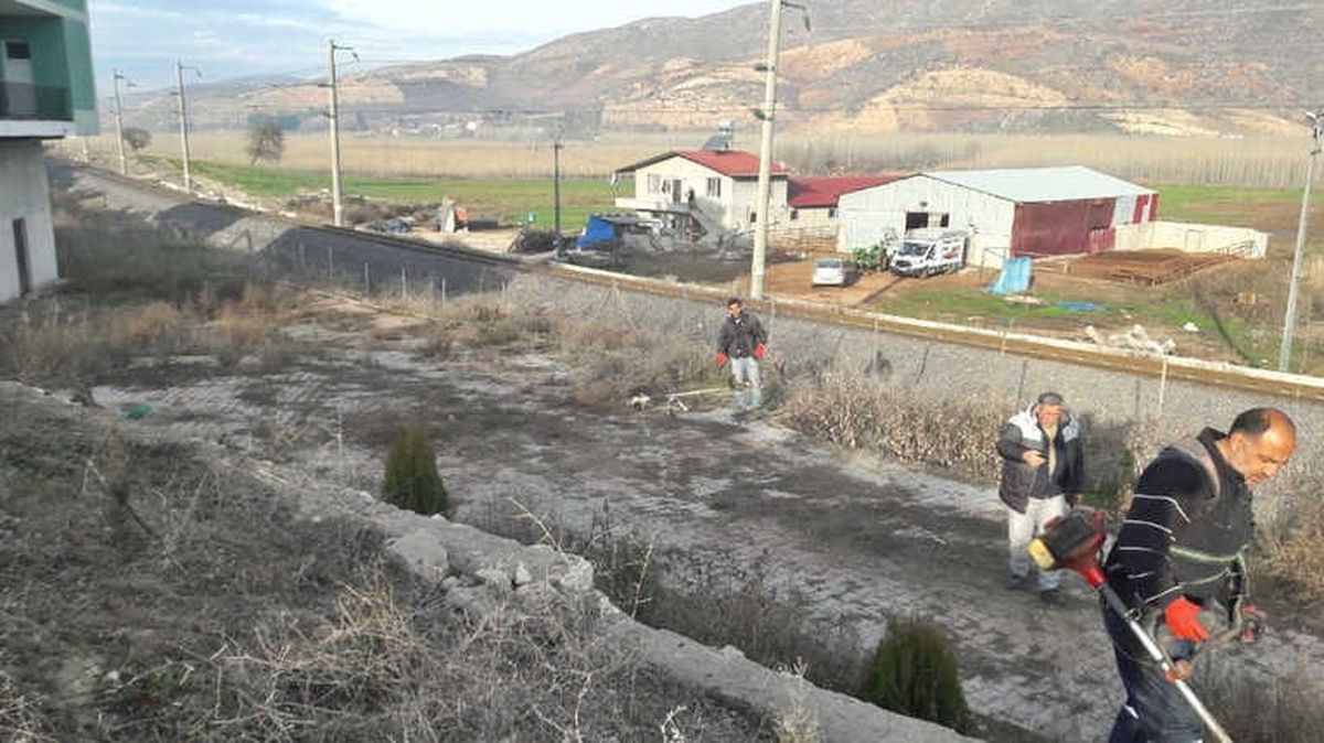 Gölbaşı İlçesinde Peyzaj Çalışmaları Devam Ediyor