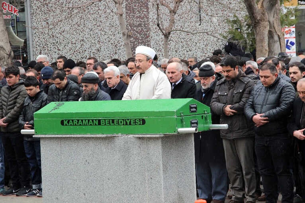 Karaman\'daki Kazada Hayatını Kaybeden Kişi Toprağa Verildi
