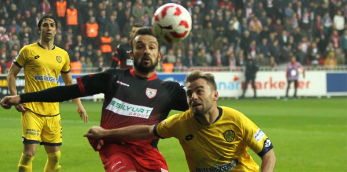 Samsunspor-Ankaragücü: 1-1