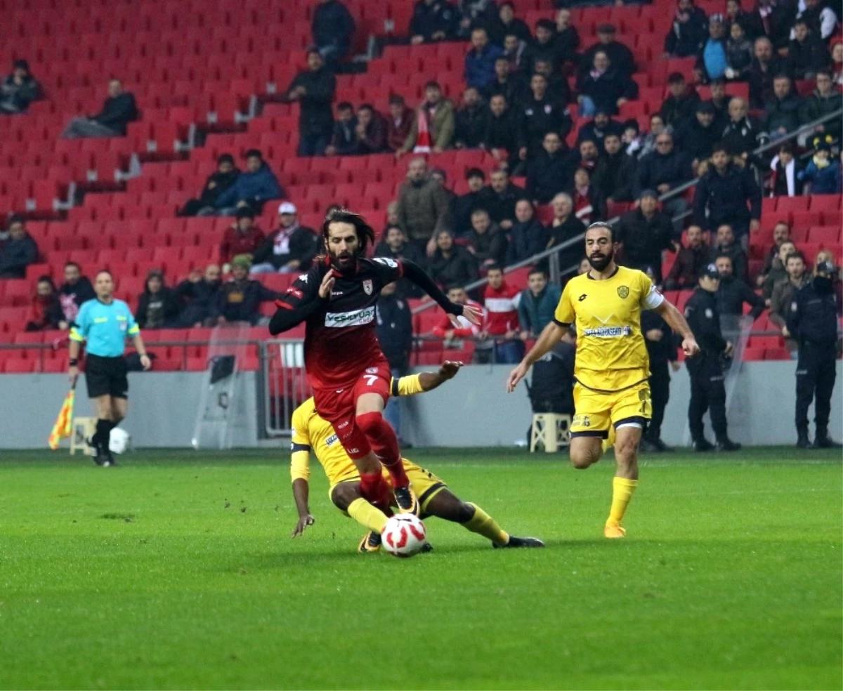 Spor Toto 1. Lig: Samsunspor: 1 - Mke Ankaragücü: 1