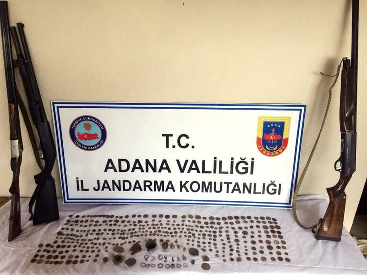 Adana\'da Tarihi Eser Operasyonu