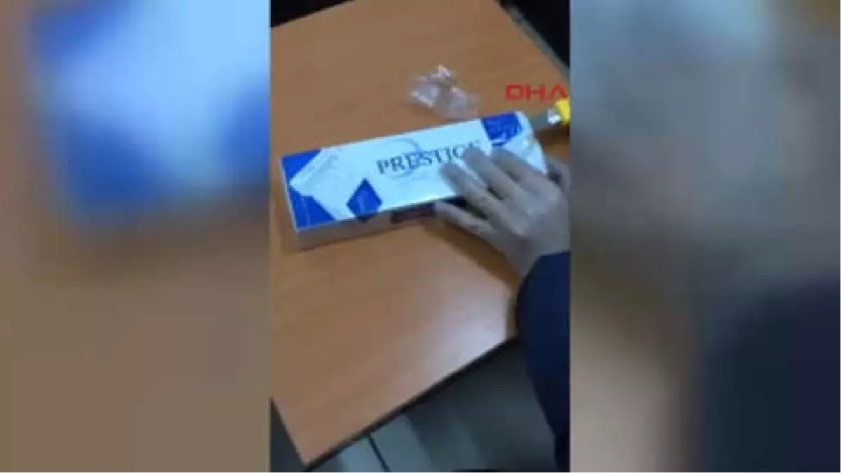 Ağrı Sigara Paketlerinin İçinden Metamfetamin Çıktı